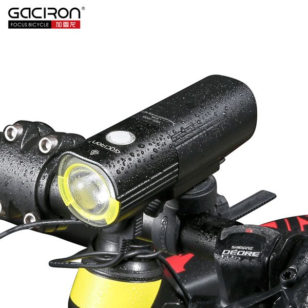 gaciron bicycle front handlebar light ipx6 waterproof led lamp usb rechargeable power bank 1000 lumen 4500mah 6 modes
gaciron bicycle front handlebar light ipx6 waterproof led lamp usb rechargeable power bank 1000 lumen 4500mah 6 modes