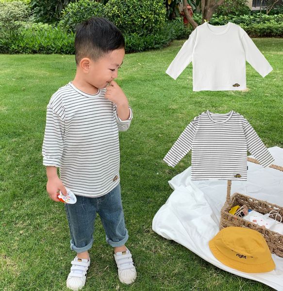 rleb5 chen chen baby's boys' striped t-shirt coat autumn clothes autumn clothes 1-3-5 years old boys' long-sleeved t-shirt al, Blue
rleb5 chen chen baby's boys' striped t-shirt coat autumn clothes autumn clothes 1-3-5 years old boys' long-sleeved t-shirt al, Blue