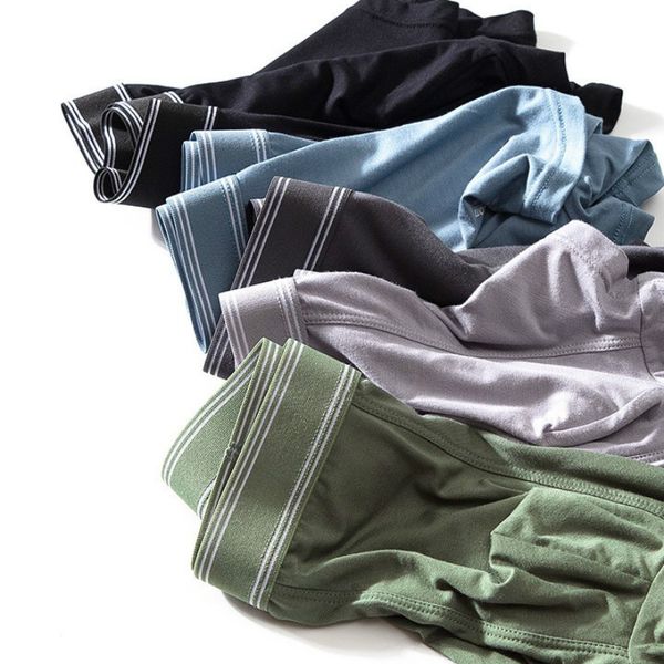 Men's Underpants Modal Seamless Underwear Japan Style 5 Pure Color Boxers Large Size Mid Waist Antibacterial Underwear Asian Size L-3XL
Men's Underpants Modal Seamless Underwear Japan Style 5 Pure Color Boxers Large Size Mid Waist Antibacterial Underwear Asian Size L-3XL