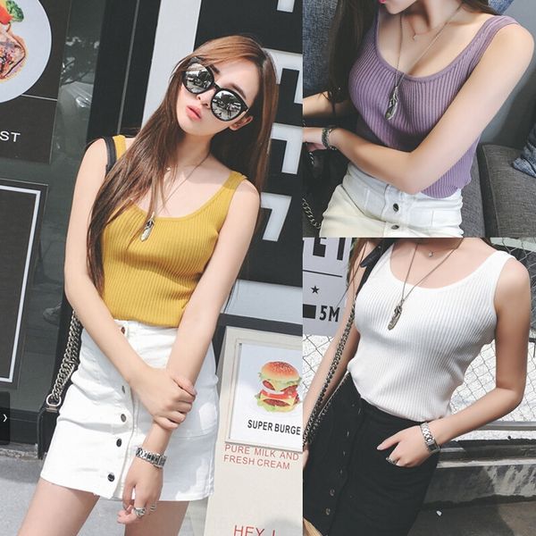 new sleeveless knitted base shirt sling vest women's loose sling shorts vest shorts slim short all-match fashionable outside, Camo
new sleeveless knitted base shirt sling vest women's loose sling shorts vest shorts slim short all-match fashionable outside, Camo