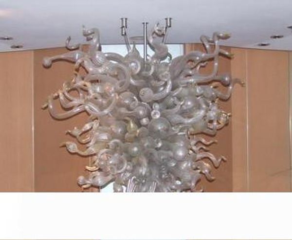 100% mouth blown lamp borosilicate modern deco lighting style murano white glass art crystal chandelier
100% mouth blown lamp borosilicate modern deco lighting style murano white glass art crystal chandelier