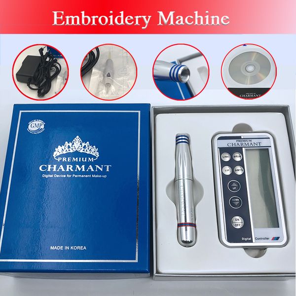 professional embroidery eyebrow charmant tattoo digital machine intelligent control panel set for semi-permanent makeup
professional embroidery eyebrow charmant tattoo digital machine intelligent control panel set for semi-permanent makeup