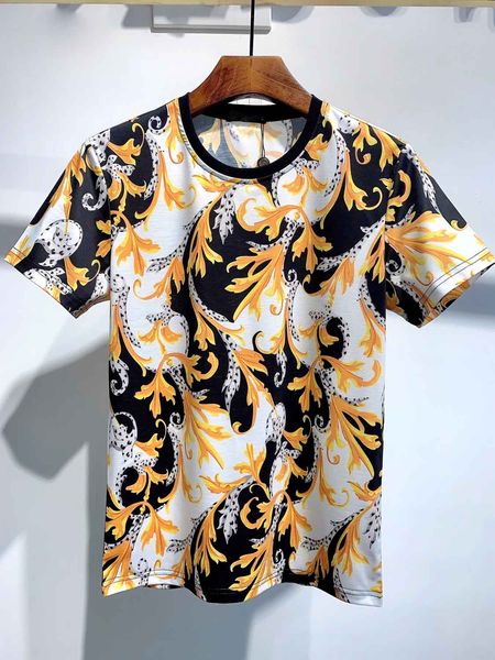 2020 selling men's short sleeve t-shirt street hip hop t-shirt avant-garde printing casual trend, White;black
2020 selling men's short sleeve t-shirt street hip hop t-shirt avant-garde printing casual trend, White;black
