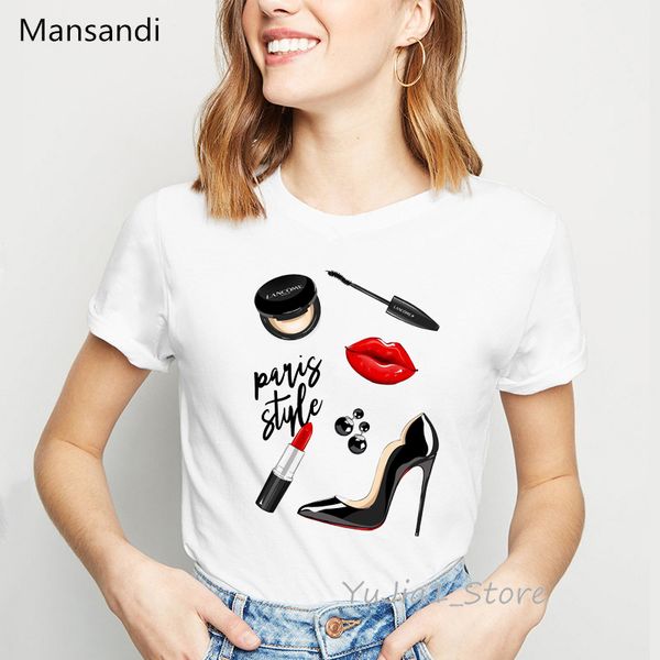 high heel lipstick lips luxury makeup t shirt women vogue tshirt camiseta mujer summer fashion female t-shirt tumblr tee, White
high heel lipstick lips luxury makeup t shirt women vogue tshirt camiseta mujer summer fashion female t-shirt tumblr tee, White