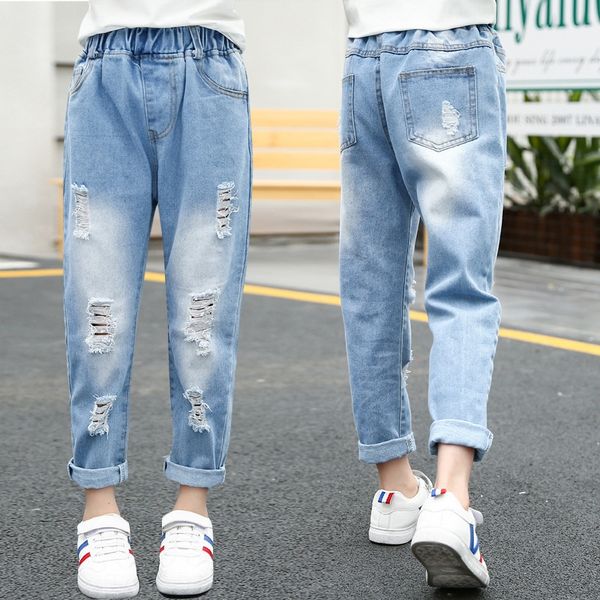 jysgu spring and autumn women's big jeans pants children's panty hole-breaking cotton jeans 2020 new fashion children's all, Blue
jysgu spring and autumn women's big jeans pants children's panty hole-breaking cotton jeans 2020 new fashion children's all, Blue
