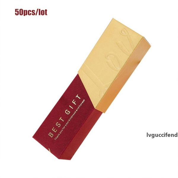 50pcs wine lipstick candy box wedding favor gift box baby shower birthday party h4gd
50pcs wine lipstick candy box wedding favor gift box baby shower birthday party h4gd
