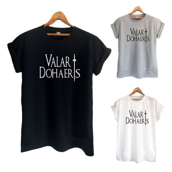 t shirt valar dohaeris shirt valar morghulis dohaeris t-shirt women t casual cotton funny zj, White
t shirt valar dohaeris shirt valar morghulis dohaeris t-shirt women t casual cotton funny zj, White