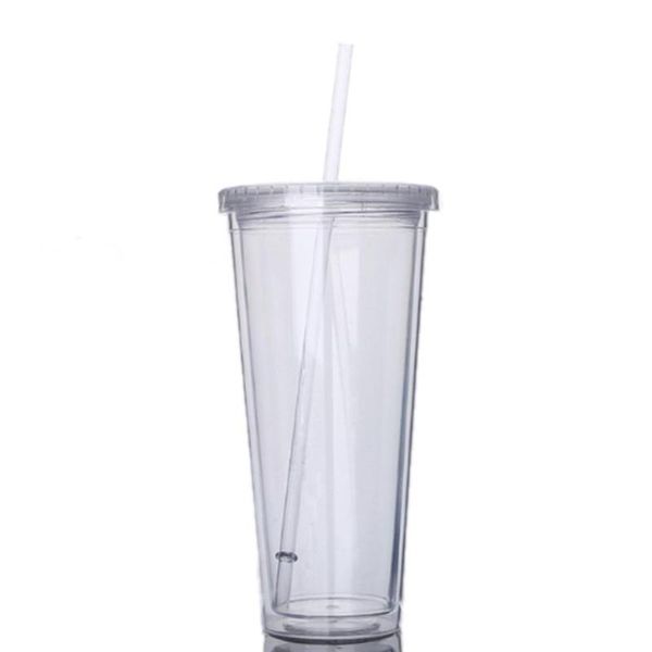 transparent plastic cup 650ml travel portable cup with straw sport plastic juice water bottle sealed double layer
transparent plastic cup 650ml travel portable cup with straw sport plastic juice water bottle sealed double layer