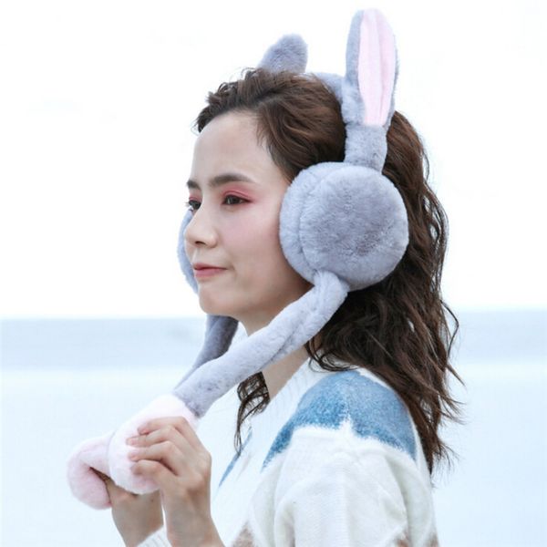 winter warm comfortable earmuff solid color earmuffs girls faux ear design ear protection earmuff, Black
winter warm comfortable earmuff solid color earmuffs girls faux ear design ear protection earmuff, Black