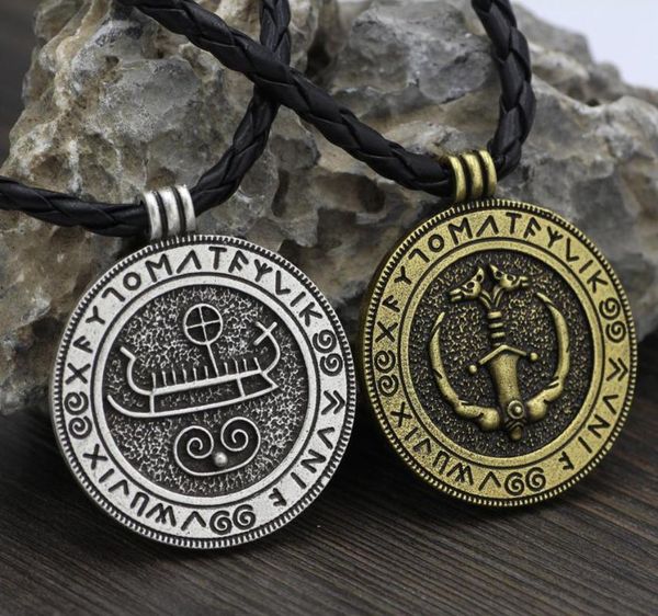 double sided odin wolf on vanir sword viking ship drakkar pendant nordic runes jewlery viking necklace amulet and talisman, Silver
double sided odin wolf on vanir sword viking ship drakkar pendant nordic runes jewlery viking necklace amulet and talisman, Silver