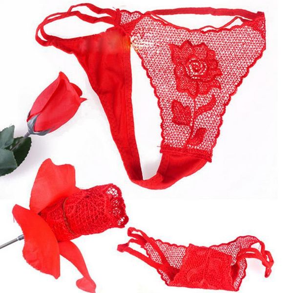 2pcs/lot rose thongs gift for wife red flower lace t-back g-strings briefs tangas mujer underwear panties lingerie, Black;pink
2pcs/lot rose thongs gift for wife red flower lace t-back g-strings briefs tangas mujer underwear panties lingerie, Black;pink