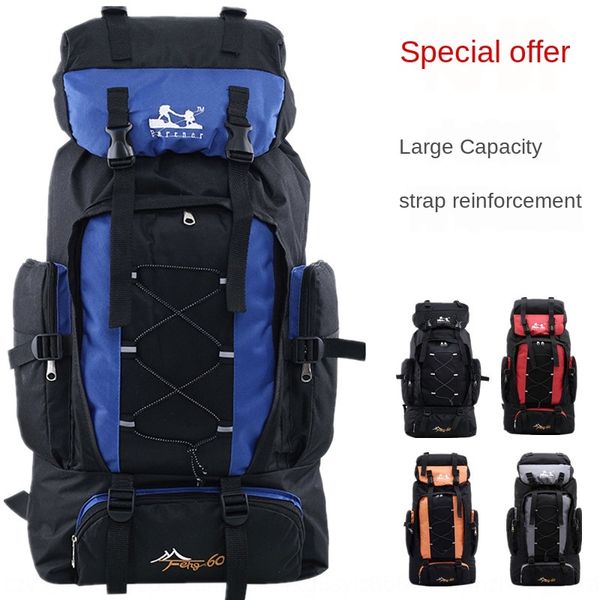60l outdoor mountaineering large capacity mountaineering bag travel backpack men's and women's hiking backpack camping travel bag
60l outdoor mountaineering large capacity mountaineering bag travel backpack men's and women's hiking backpack camping travel bag