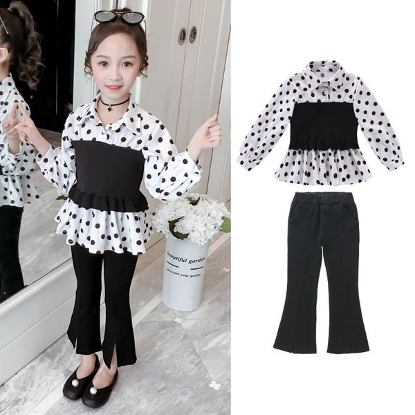 clothing sets menoea 2021 kids girls summer suits teenager girl casual autumn polka dot print blouses boot cut cotton pants 2pcs clothes, White
clothing sets menoea 2021 kids girls summer suits teenager girl casual autumn polka dot print blouses boot cut cotton pants 2pcs clothes, White