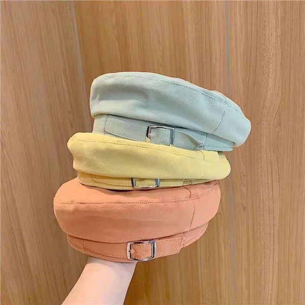 beret women's thin beret octagonal all-match solid color octagonal hat internet celebrity ins british artist hat, Blue;gray
beret women's thin beret octagonal all-match solid color octagonal hat internet celebrity ins british artist hat, Blue;gray