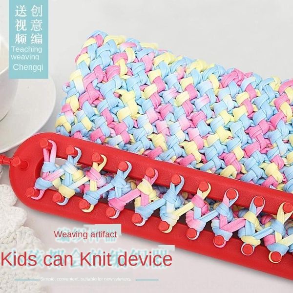 hand-woven artifact knitted scarf woolen sweater scarf hat lazy loom hand tools multifunctional artifact, Silver
hand-woven artifact knitted scarf woolen sweater scarf hat lazy loom hand tools multifunctional artifact, Silver