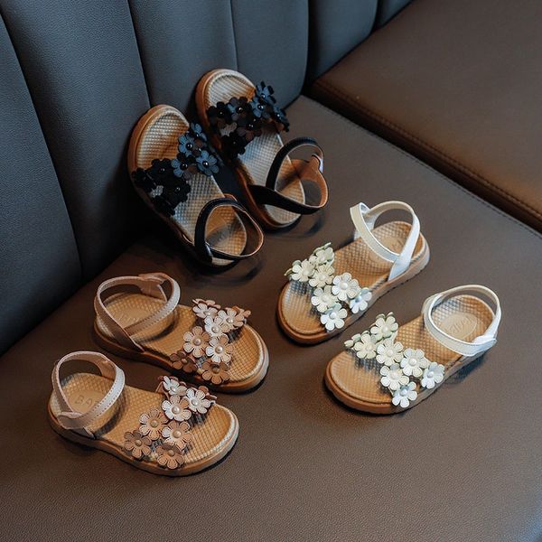 2020 new girl flower and children's shoes sandals casual flat princess sandals anti-skid open toe children's shoes generation, Black;red
2020 new girl flower and children's shoes sandals casual flat princess sandals anti-skid open toe children's shoes generation, Black;red
