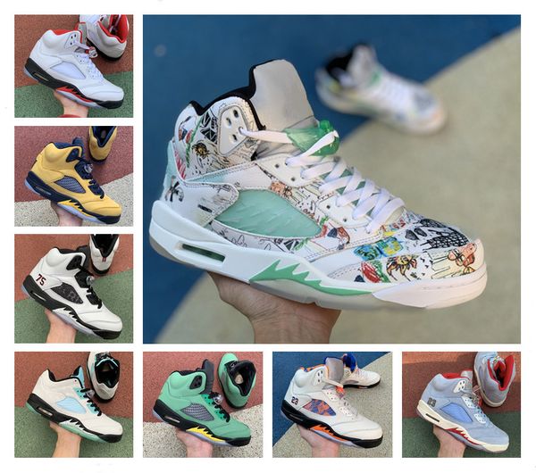 высококачественные мужские 5s остров зеленые баскетбольные туфли jumpman 5 ретро белый черный металлик орегон утки огонь красный мичиган кры, White;red
высококачественные мужские 5s остров зеленые баскетбольные туфли jumpman 5 ретро белый черный металлик орегон утки огонь красный мичиган кры, White;red