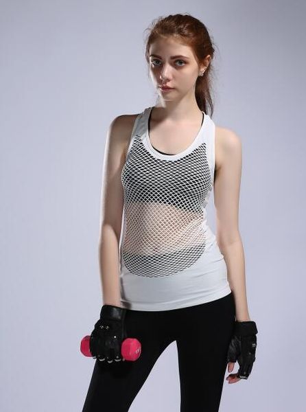 summer style mesh vest women running camisa tank lady sport sleveless t shirt fitness gym clothes ropa mujer 6 colors, Black;blue
summer style mesh vest women running camisa tank lady sport sleveless t shirt fitness gym clothes ropa mujer 6 colors, Black;blue