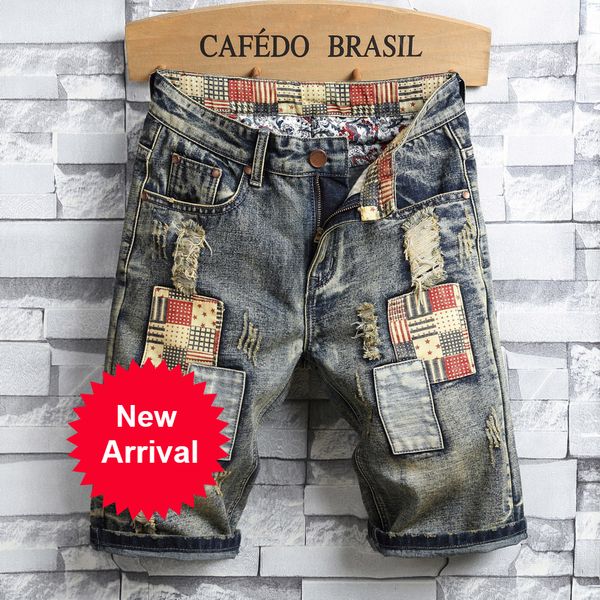 новое лето мужские holes denim шорты мода мужчины денима джинсы тонкий прямые брюки мужские trend стилист брюки 6sa0a, Blue
новое лето мужские holes denim шорты мода мужчины денима джинсы тонкий прямые брюки мужские trend стилист брюки 6sa0a, Blue