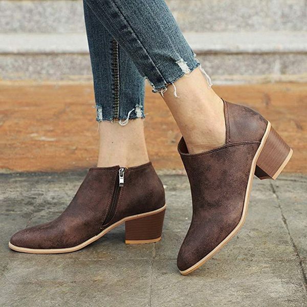 adisputent 2020 ankle short boots women platform zipper buckle shoes thick heel boot ladies footwear botas mujer high boots, Black
adisputent 2020 ankle short boots women platform zipper buckle shoes thick heel boot ladies footwear botas mujer high boots, Black
