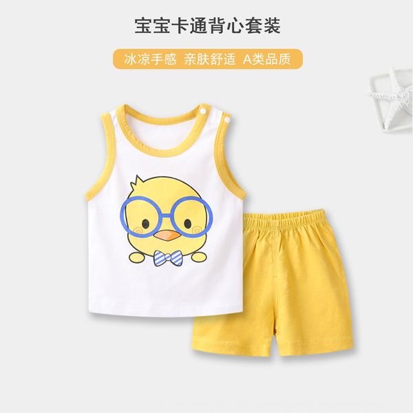 ufcev baby cotton short-sleeved cartoon vest set thin pajamas two-piece suit suits for boys and girls vest children's suit for boys and
ufcev baby cotton short-sleeved cartoon vest set thin pajamas two-piece suit suits for boys and girls vest children's suit for boys and
