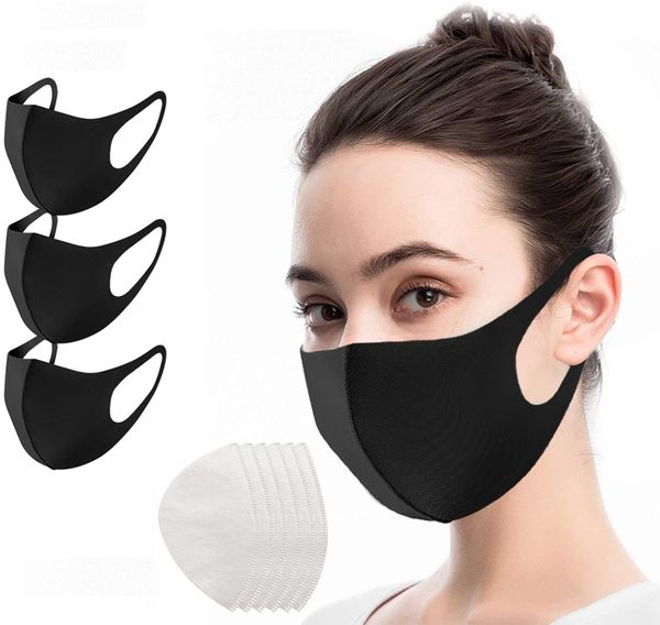fashion breathable protective cover activated carbon filter black dust sponge bandana for women/men
fashion breathable protective cover activated carbon filter black dust sponge bandana for women/men