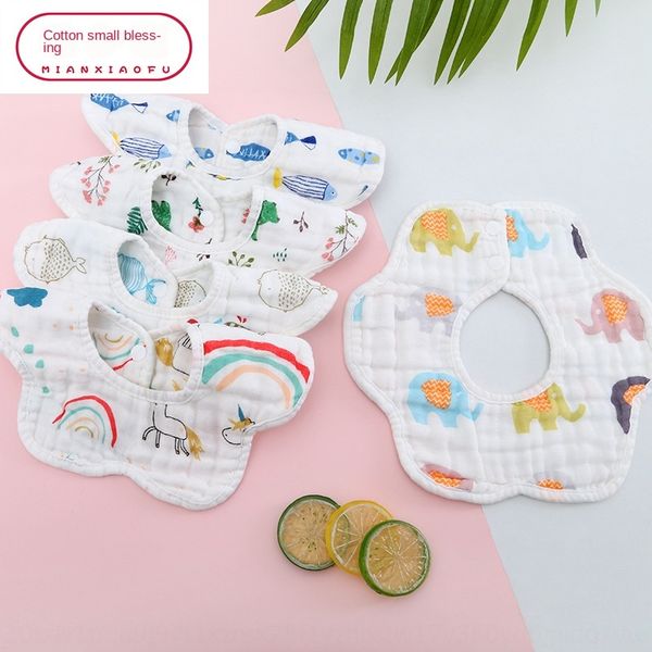 cotton xiaofu pure cotton 8-layer bubble gauze petal bib 360-degree rotating class saliva towel bib saliva towel non-fluorescent
cotton xiaofu pure cotton 8-layer bubble gauze petal bib 360-degree rotating class saliva towel bib saliva towel non-fluorescent