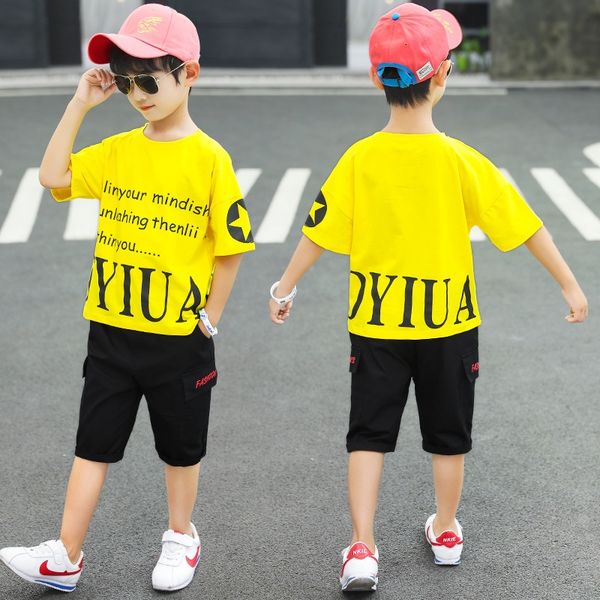 dhfs4 boys' summer suit 2020 new western style full body letter two-piece suit fashionable men's medium and large children's
dhfs4 boys' summer suit 2020 new western style full body letter two-piece suit fashionable men's medium and large children's