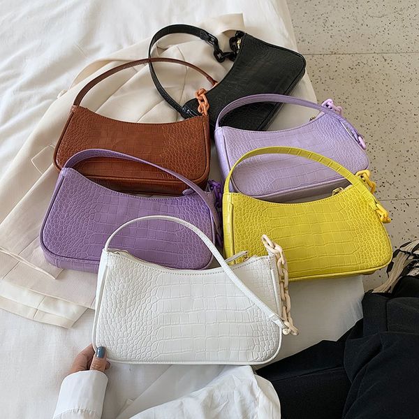 candy color chain design small pu leather shoulder bags for women 2020 crocodile pattern handbags female hand bag
candy color chain design small pu leather shoulder bags for women 2020 crocodile pattern handbags female hand bag