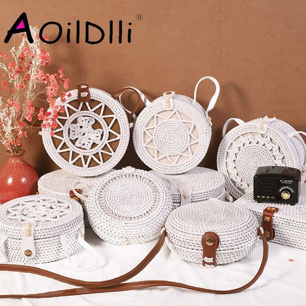 bali island hand woven bag round bag buckle rattan straw bags satchel wind bohemia beach circle bag
bali island hand woven bag round bag buckle rattan straw bags satchel wind bohemia beach circle bag