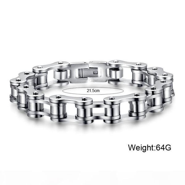stainless steel bangle men motor bicycle chains bracelet wristbands fashion jewelry male motorcycles brace lace punk pulsera, Black
stainless steel bangle men motor bicycle chains bracelet wristbands fashion jewelry male motorcycles brace lace punk pulsera, Black