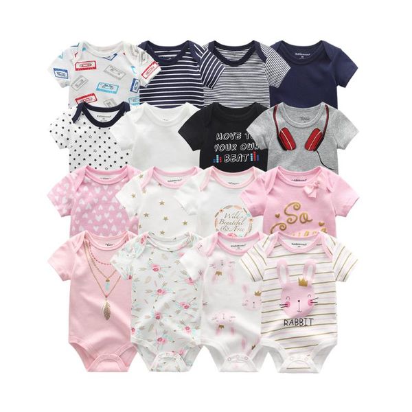 jumpsuits 8pcs spot born baby rompers summer short-sleeved 100% cotton girls boy jumpsuit ropa kids clothes 0-12m o-neck, Blue
jumpsuits 8pcs spot born baby rompers summer short-sleeved 100% cotton girls boy jumpsuit ropa kids clothes 0-12m o-neck, Blue