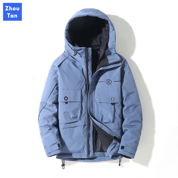 tooling men's winter new down jacket men's short tooling outdoor down jacket students men with big pockets, Black
tooling men's winter new down jacket men's short tooling outdoor down jacket students men with big pockets, Black
