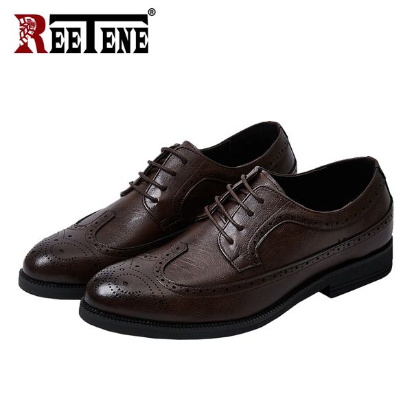 fashion big size dress shoes men classic leather men's suits shoes comfort lace-up men wedding breathable office shoe male, Black
fashion big size dress shoes men classic leather men's suits shoes comfort lace-up men wedding breathable office shoe male, Black