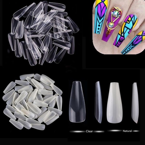 100 bags long coffin ballerina nails false nail art tips clear/natural full cover acrylic nail tips wholesale makarnail tip, Red;gold
100 bags long coffin ballerina nails false nail art tips clear/natural full cover acrylic nail tips wholesale makarnail tip, Red;gold