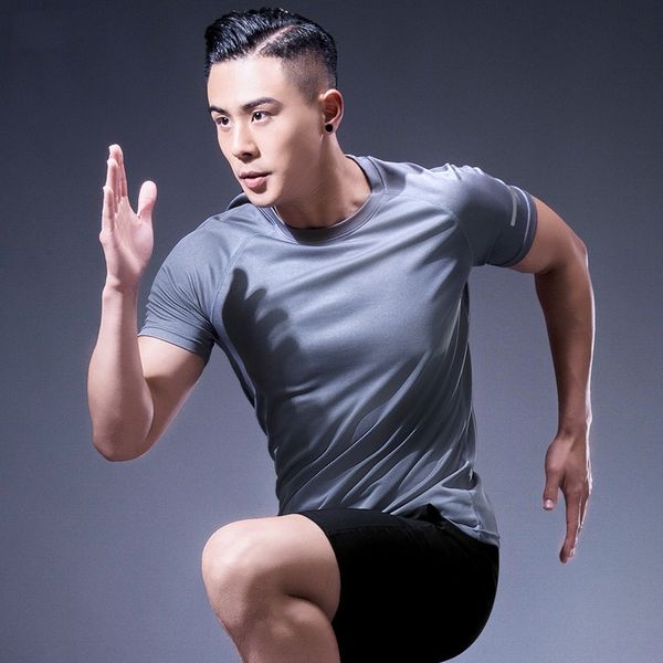 new quick-drying breathable wicking short sleeve men's sport t-shirt coat t-shirt fitness short-sleeve loose-fit men's, Black
new quick-drying breathable wicking short sleeve men's sport t-shirt coat t-shirt fitness short-sleeve loose-fit men's, Black