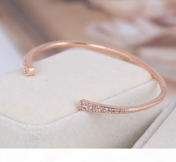 luxury designer bangle bracelet with shining crystal zircon charms bangles for women party jewelry silver gold rose gold colors, Black
luxury designer bangle bracelet with shining crystal zircon charms bangles for women party jewelry silver gold rose gold colors, Black
