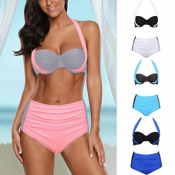swimsuit high waist bathing suits push up padded bikini set bikinis women swimwear bikini setbeachwear monokini plus size 2020, White;black
swimsuit high waist bathing suits push up padded bikini set bikinis women swimwear bikini setbeachwear monokini plus size 2020, White;black