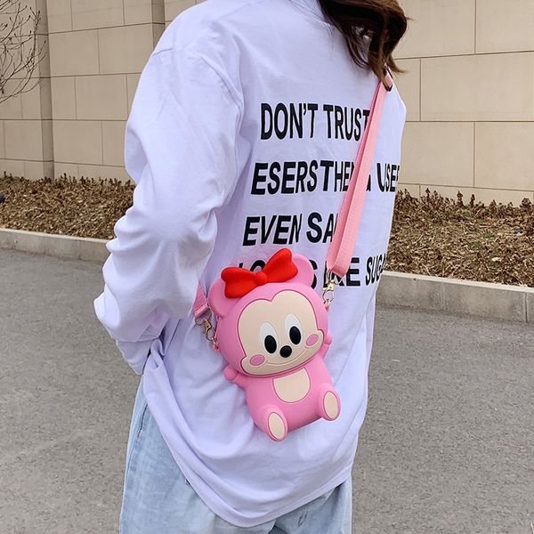 2020ins super fire cute small women's summer new all-match girl children's cartoon messenger shoulder shoulder bag bag, White
2020ins super fire cute small women's summer new all-match girl children's cartoon messenger shoulder shoulder bag bag, White