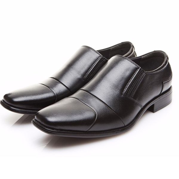 dress shoes mazefeng fashion 2021 spring autumn men business male leather solid color work slip-on round toe, Black
dress shoes mazefeng fashion 2021 spring autumn men business male leather solid color work slip-on round toe, Black