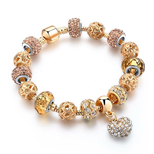 attractto gift 2020 crystal heart charm bracelets for women gold beads bracelet&bangles pulseria jewellery bracelet sbr170006, Golden;silver
attractto gift 2020 crystal heart charm bracelets for women gold beads bracelet&bangles pulseria jewellery bracelet sbr170006, Golden;silver