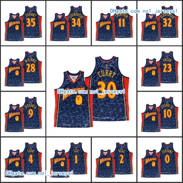 golden state warriors men stephen curry klay thompson eric paschall draymond navy bape nba camo custom jersey, Black
golden state warriors men stephen curry klay thompson eric paschall draymond navy bape nba camo custom jersey, Black