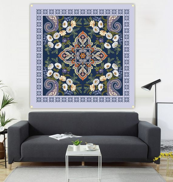 chrysanthemum pattern hanging cloth, flag, living room decoration, sofa background, 600d4 buckle, 100 * 100cm
chrysanthemum pattern hanging cloth, flag, living room decoration, sofa background, 600d4 buckle, 100 * 100cm