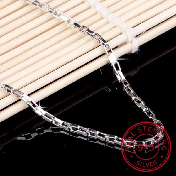 100% 925 sterling silver fashion men`s chain ladies`necklaces jewelry no fade birthday gift drop shipping
100% 925 sterling silver fashion men`s chain ladies`necklaces jewelry no fade birthday gift drop shipping