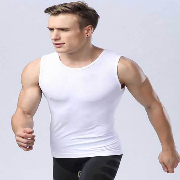 yoga outfits men compression fitness gym tight shirts vest sport l xl t-shirt base layer running, White;red
yoga outfits men compression fitness gym tight shirts vest sport l xl t-shirt base layer running, White;red