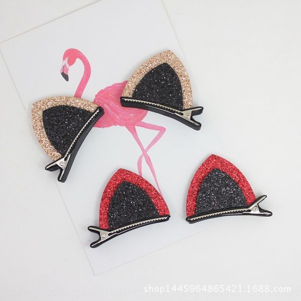 children's girl's children's accessories card korean style material stereo cat ear hair clip baby's hair accessories, Slivery;white
children's girl's children's accessories card korean style material stereo cat ear hair clip baby's hair accessories, Slivery;white