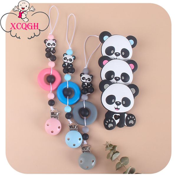 xcqgh animal cartoon panda teether and mini pendant teether chain for newborn baby dummy feeding shower gift
xcqgh animal cartoon panda teether and mini pendant teether chain for newborn baby dummy feeding shower gift