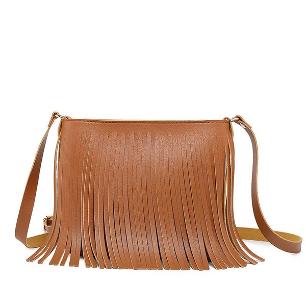 2020 women's single shoulder tassled phone bag summer korean new messenger bag retro women's single crossbody #15
2020 women's single shoulder tassled phone bag summer korean new messenger bag retro women's single crossbody #15