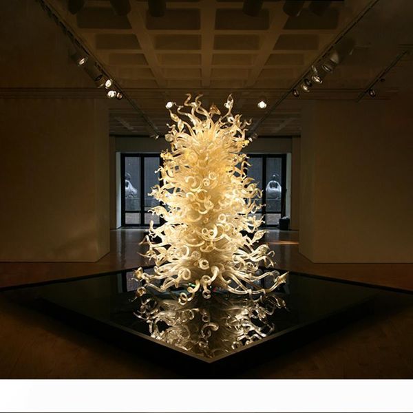 murano glass sculpture home lighting large art glass tree sculpture standing lamp for garden led colored creative floor lamps