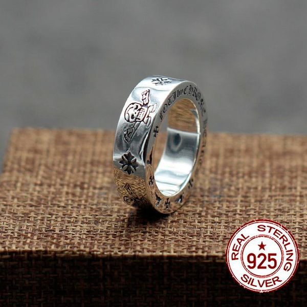 s925 sterling silver men's ring vintage personality skull cross couple fashion punk style jewelry send lover's gift
s925 sterling silver men's ring vintage personality skull cross couple fashion punk style jewelry send lover's gift